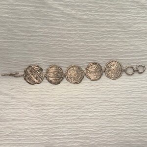 Silpada Silver Coin Bracelet